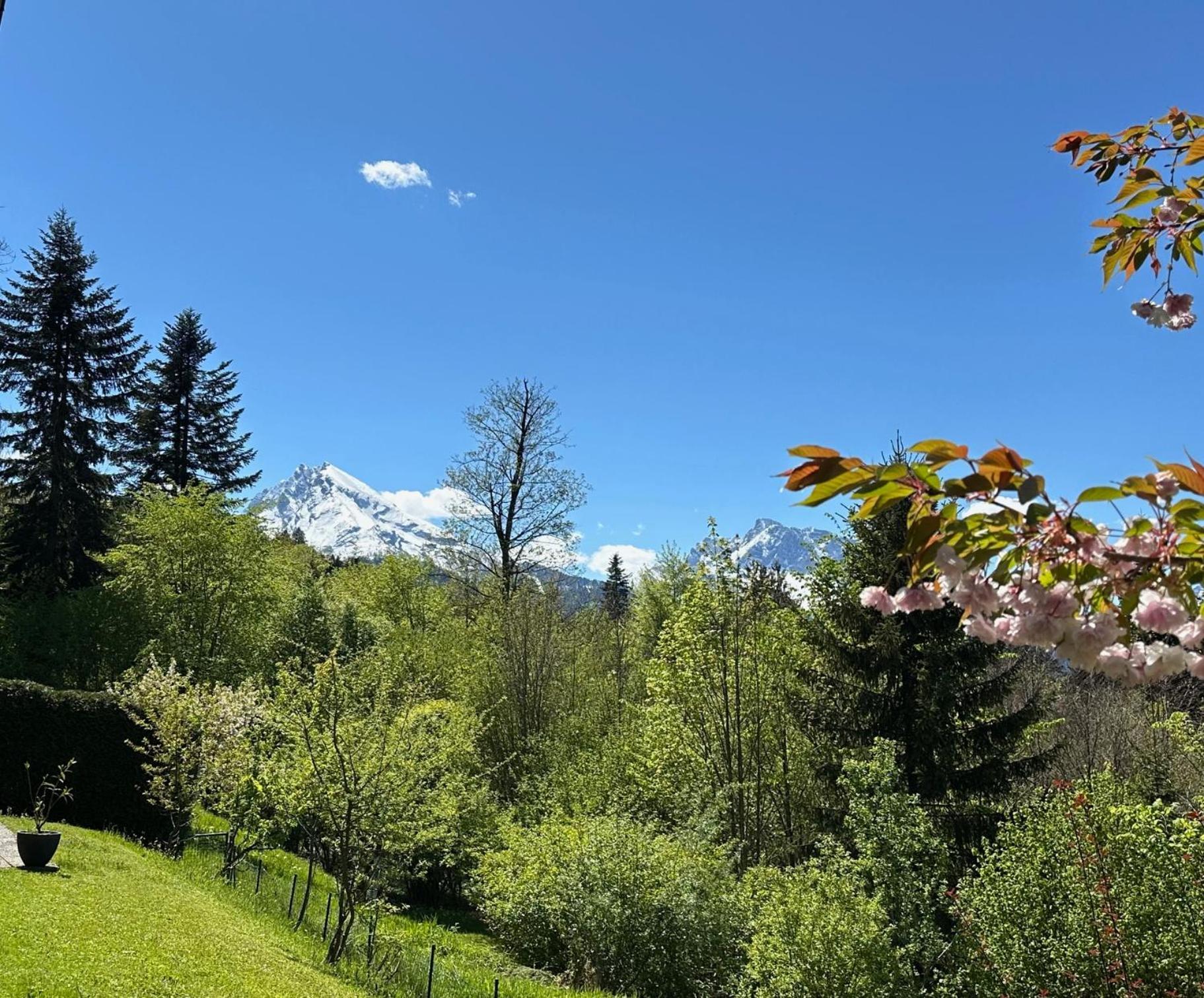 Fewo Zeitlos Mit Bergblick Berchtesgaden Esterno foto
